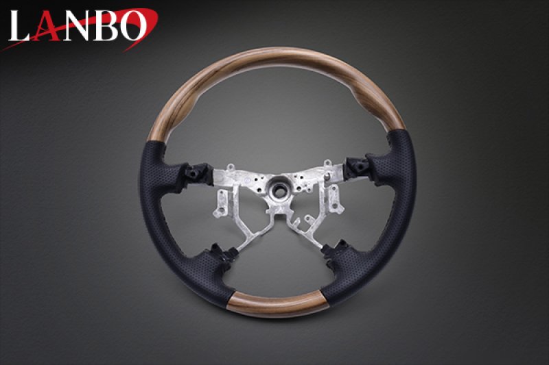画像5: LANBO オリジナルステアリング ノーマルグリップ  ［ハイエース 200系1-3型］ (5)