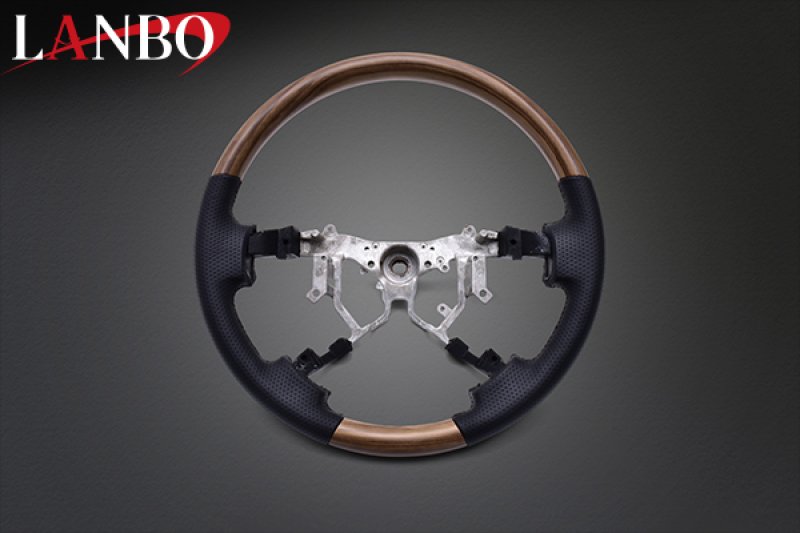 画像4: LANBO オリジナルステアリング ノーマルグリップ  ［ハイエース 200系 4-8型］ (4)