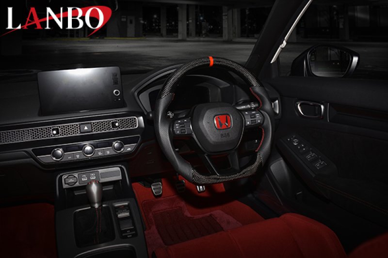 画像2: LANBO プレミアムスポーツ ステアリング シビック［FL1/4/5］ (2)