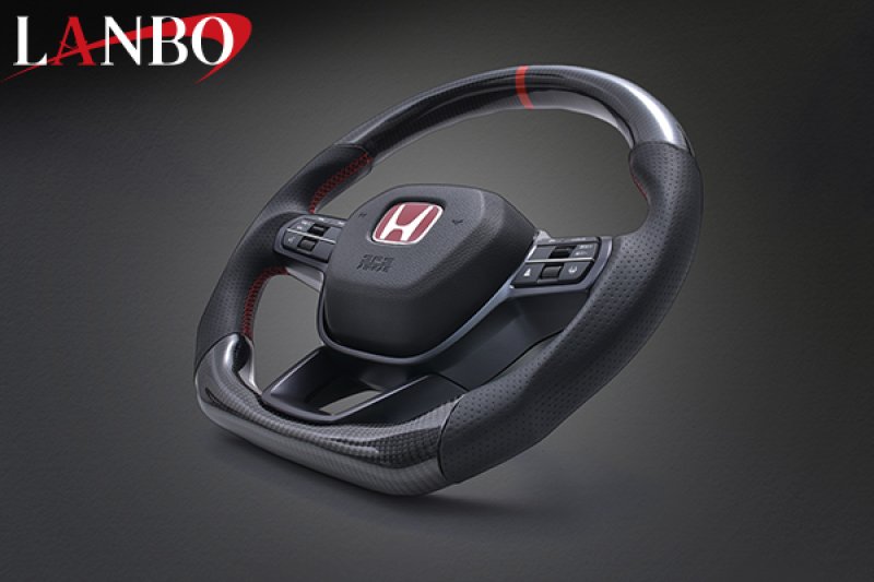 画像3: LANBO プレミアムスポーツ ステアリング シビック［FL1/4/5］ (3)