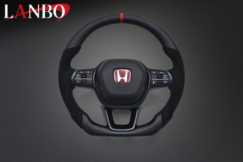 画像11: LANBO プレミアムスポーツ ステアリング シビック［FL1/4/5］ (11)