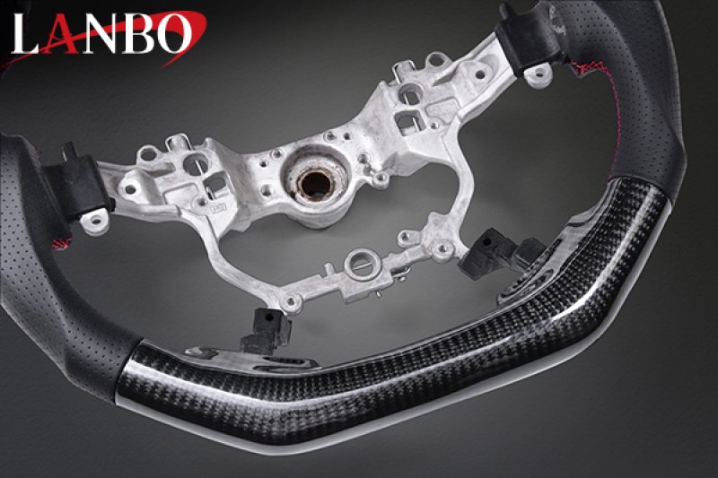 画像14: LANBO プレミアムスポーツ ステアリング  クラウン［210系］ (14)