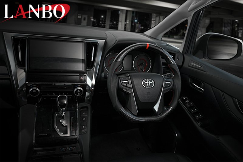 画像8: LANBO プレミアムスポーツ ステアリング  クラウン［210系］ (8)