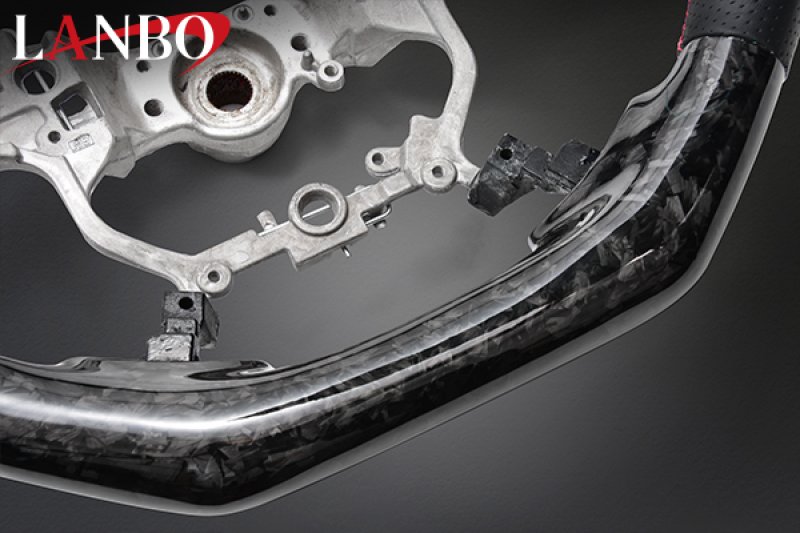 画像7: LANBO プレミアムスポーツ ステアリング  クラウン［210系］ (7)