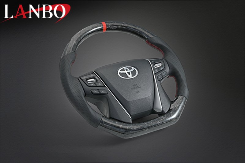 画像10: LANBO プレミアムスポーツ ステアリング アルファード/ヴェルファイア［30系］ (10)