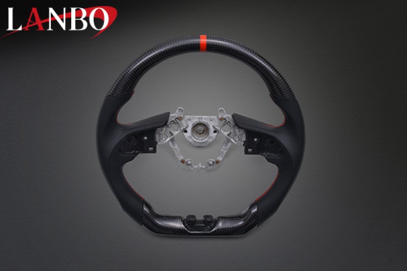 画像1: LANBO プレミアムスポーツ ステアリング GT-R ［R35：後期］ (1)
