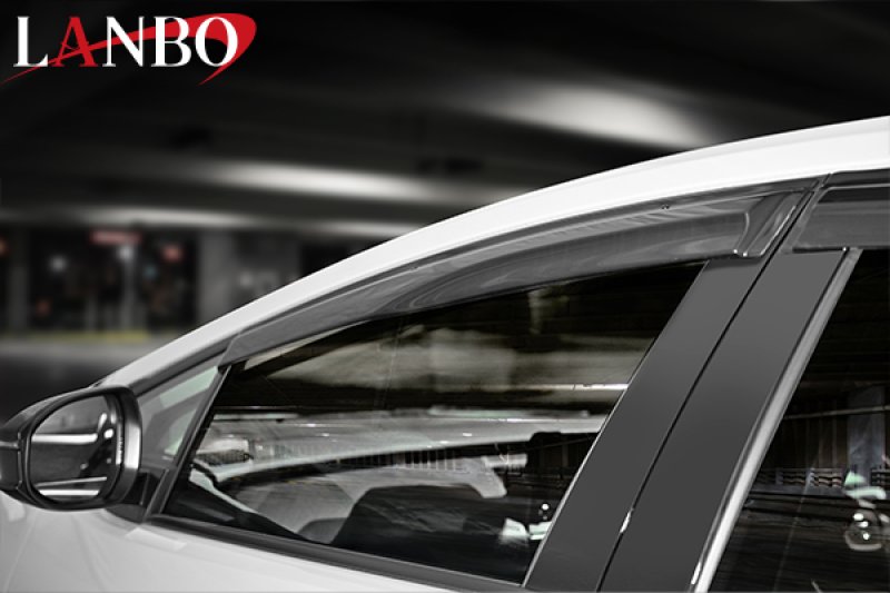 画像3: LANBO スタイリッシュサイドバイザー［プリウス MXWH/ZVW60・65］ (3)