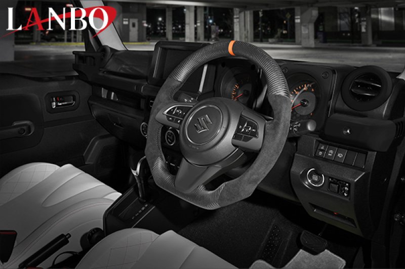 画像16: LANBO プレミアムスポーツ ステアリング  ［JIMNY/SIERRA/NOMADE　JB64W/74W/JC74W］ (16)