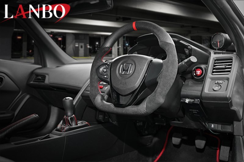 画像9: LANBO プレミアムスポーツ ステアリング S660［JW5］ (9)