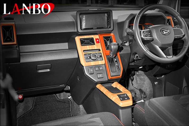 画像9: LANBO  エアコンコントロール＆センタートレイパネル【タフト LA900S/LA910S】 (9)