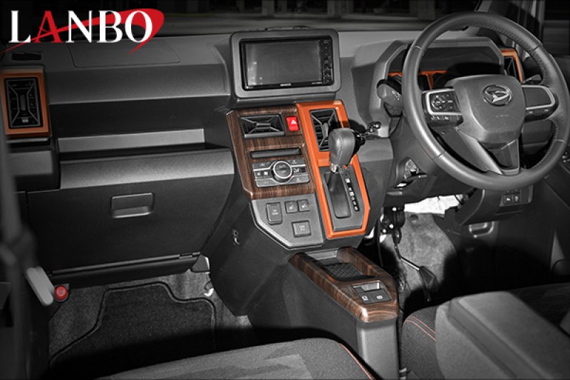 画像5: LANBO  エアコンコントロール＆センタートレイパネル【タフト LA900S/LA910S】 (5)