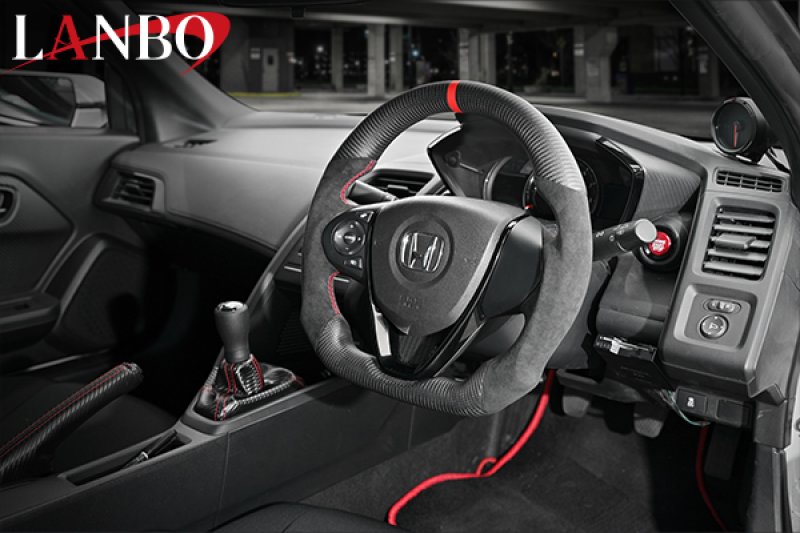 画像10: LANBO プレミアムスポーツ ステアリング S660［JW5］ (10)
