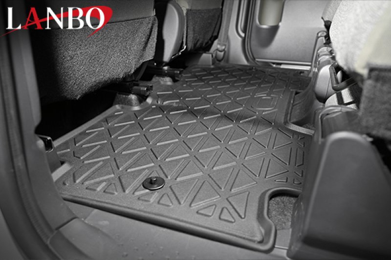画像3: LANBO 3Dデュアルフロアマット 後部席5人乗り用 ［シエンタ MXPL 10・15G］ (3)