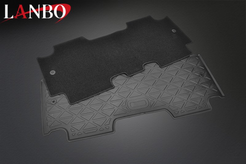 画像6: LANBO 3Dデュアルフロアマット 後部席5人乗り用 ［シエンタ MXPL 10・15G］ (6)