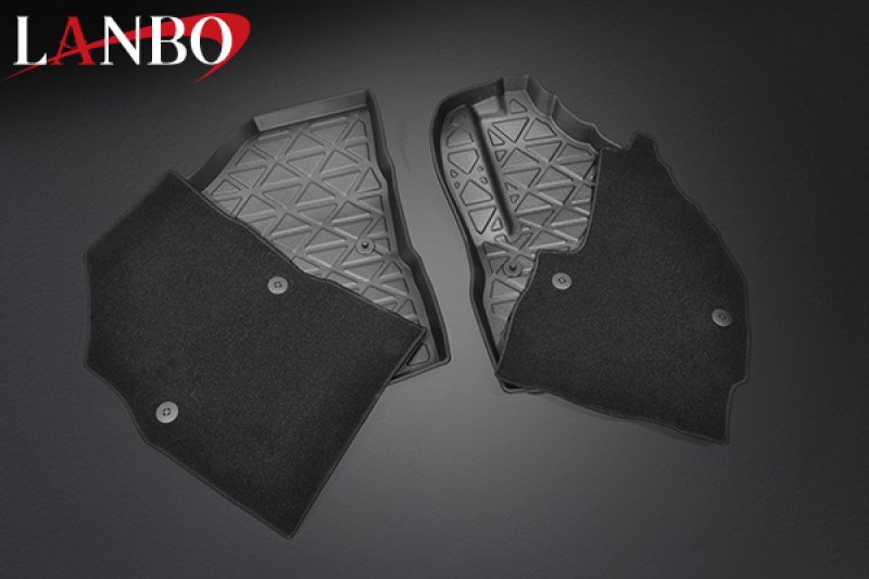 画像8: LANBO 3Dデュアルフロアマット 前方席用 ［シエンタ MXPL 10・15G］ (8)