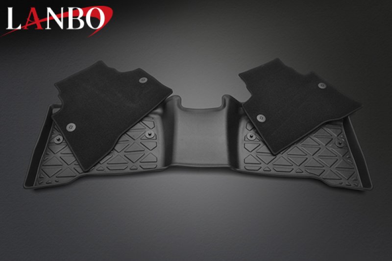 画像7: LANBO 3Dデュアルフロアマット 後部席用 ［プリウス MXWH/ZVW60・65］ (7)