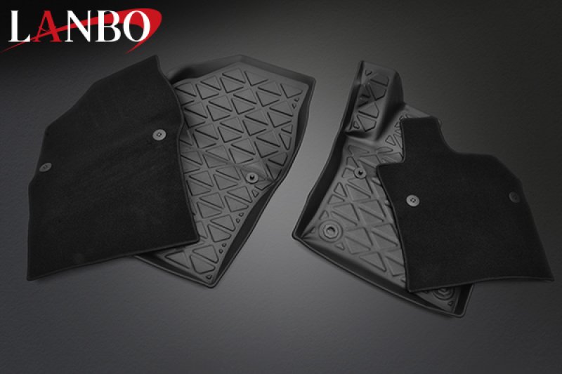 画像6: LANBO 3Dデュアルフロアマット 前方席用 ［プリウス MXWH/ZVW60・65］ (6)