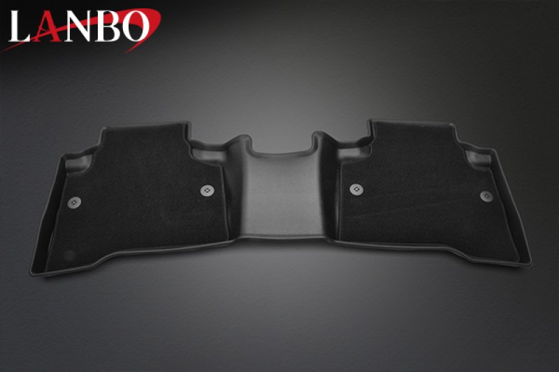 画像6: LANBO 3Dデュアルフロアマット 後部席用 ［プリウス MXWH/ZVW60・65］ (6)