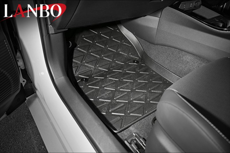 画像4: LANBO 3Dデュアルフロアマット 前方席用 ［プリウス MXWH/ZVW60・65］ (4)