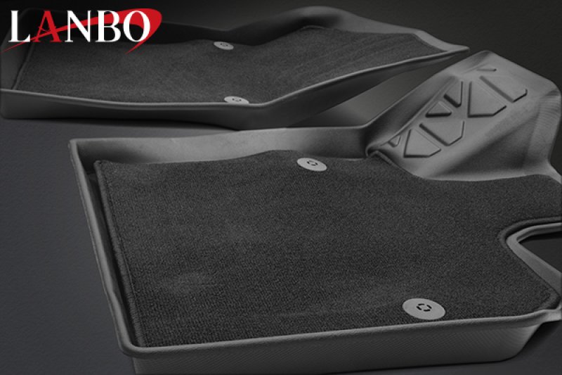 画像7: LANBO 3Dデュアルフロアマット 前方席用 ［プリウス MXWH/ZVW60・65］ (7)