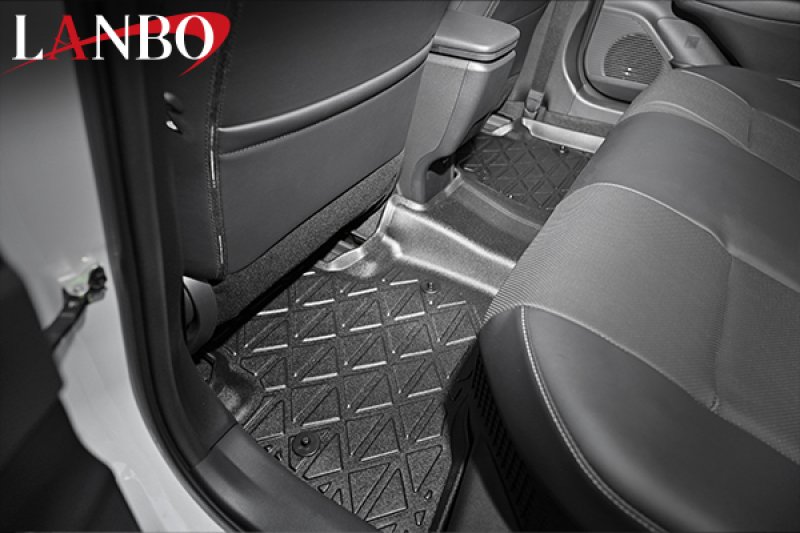 画像5: LANBO 3Dデュアルフロアマット 後部席用 ［プリウス MXWH/ZVW60・65］ (5)