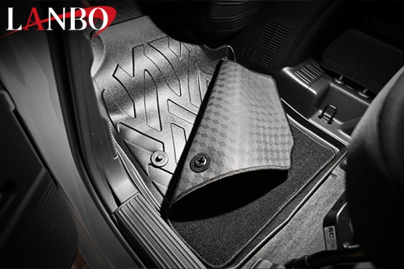 画像6: LANBO 3Dデュアルフロアマット 前方席用 ［N-VAN JJ1/2］ (6)