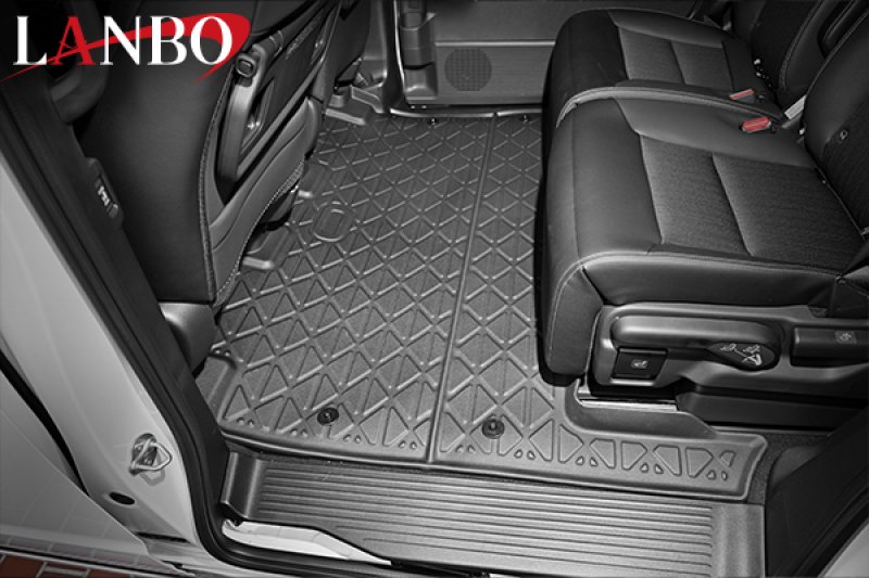 画像3: LANBO 3Dデュアルフロアマット 2列目用 ［STEPWAGON RP6/7/8］ (3)