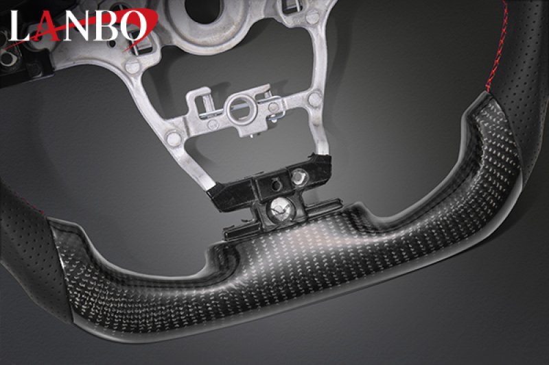 画像6: LANBO プレミアムスポーツ ステアリング  GR YARIS / GRカローラ［GXPA16/GZEA14H］ (6)