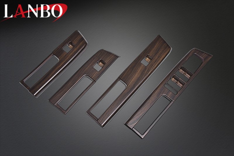 画像5: LANBO パワーウインドースイッチパネル 4ピースセット【トライトン LC2T】 (5)