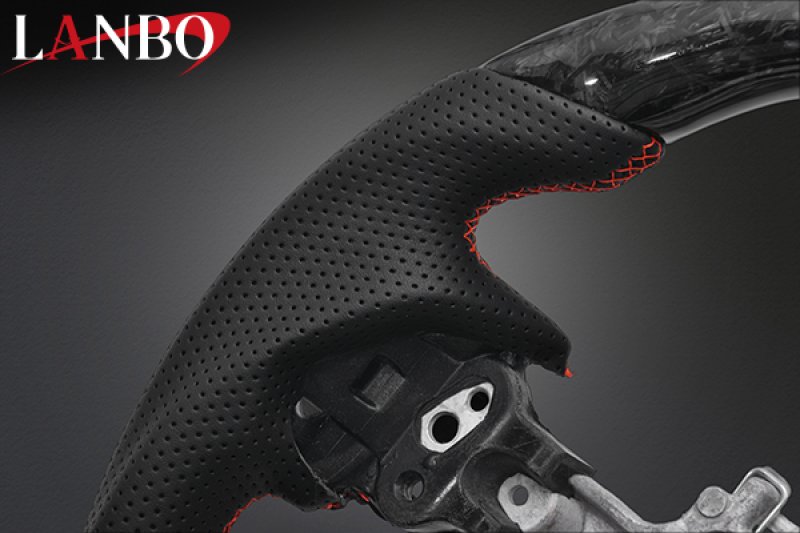 画像9: LANBO プレミアムスポーツ ステアリング  【ヒーター内蔵タイプ】  ランドクルーザー［300系］ (9)