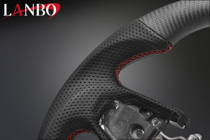 画像3: LANBO プレミアムスポーツ ステアリング  デリカD:5 [CV#W 後期] (3)