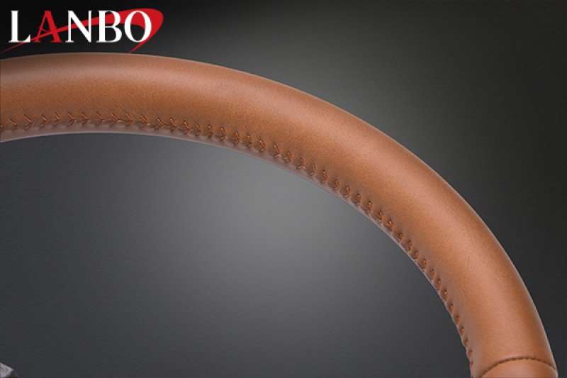 画像2: LANBO オリジナルステアリング ガングリップ ［EVERY VAN DA17V/DA16T］ (2)