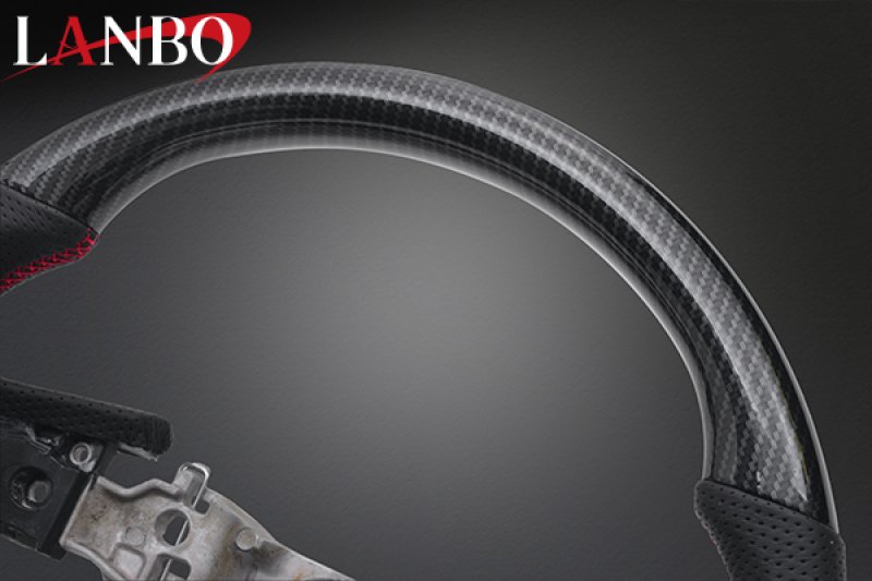 画像17: LANBO オリジナルステアリング ガングリップ D-TYPE ［デリカD:5 後期CV#W ］ (17)