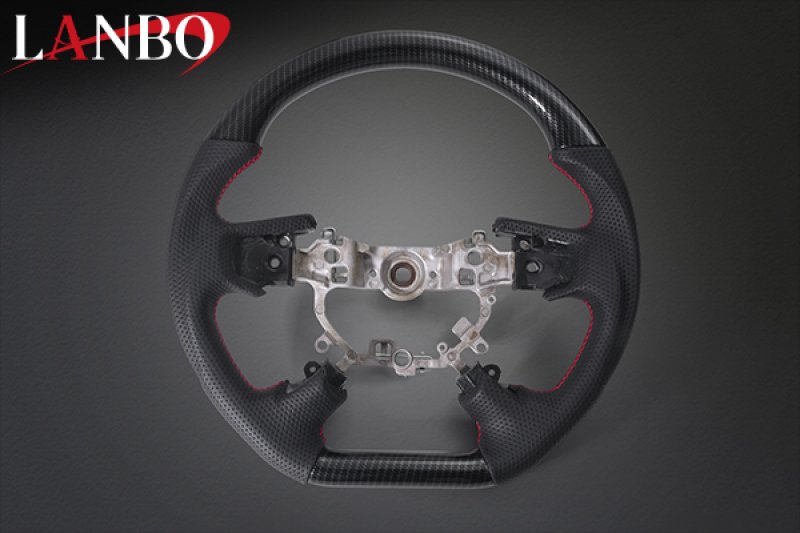 画像15: LANBO オリジナルステアリング ガングリップ D-TYPE ［デリカD:5 後期CV#W ］ (15)