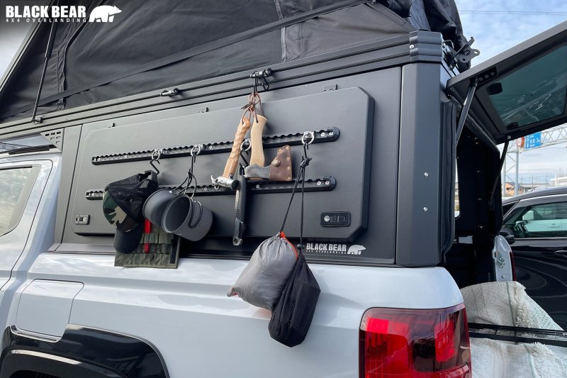 画像16: BLACK BEAR ピークネストキャノピー［ハイラックス GUN125  /  トライトン  LC2T］ (16)