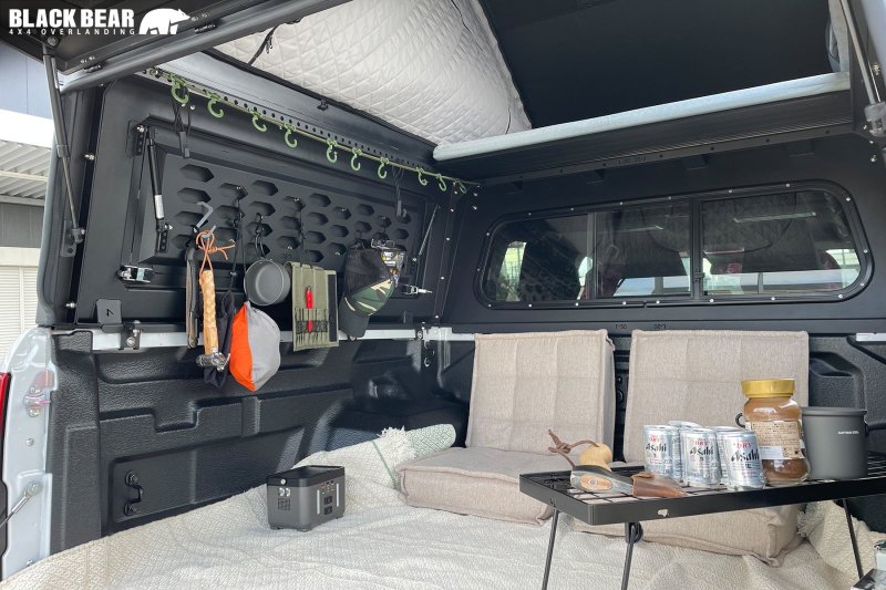 画像13: BLACK BEAR ピークネストキャノピー［ハイラックス GUN125  /  トライトン  LC2T］ (13)