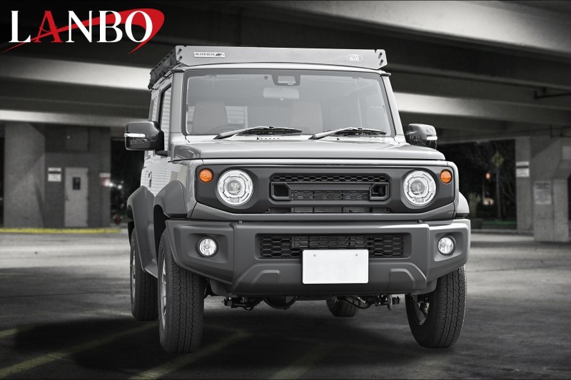 画像3: LANBOマークレスグリル version-II JIMNY / SIERRA［JB64/74］ (3)