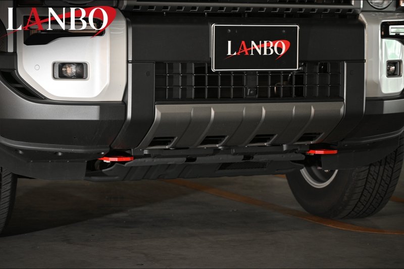 画像2: BLACK BEAR フロントトーイングフック 　ランドクルーザー250 [GDJ250W/TRJ250W］ (2)