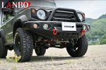 画像2: BLACK BEAR フロントアイアンバンパー ［JIMNY SIERRA　JB74W / JIMNY NOMEDE JC74W］ (2)