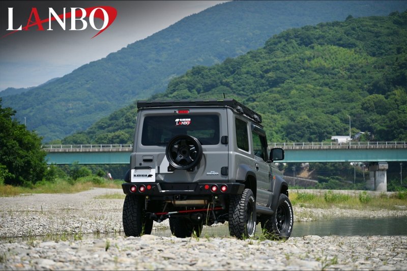 画像6: BLACK BEAR リアアイアンバンパー ［JIMNY SIERRA　JB74W ］ (6)