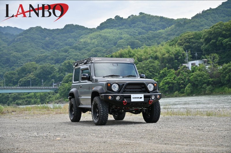 画像8: BLACK BEAR フロントアイアンバンパー ［JIMNY SIERRA　JB74W / JIMNY NOMEDE JC74W］ (8)