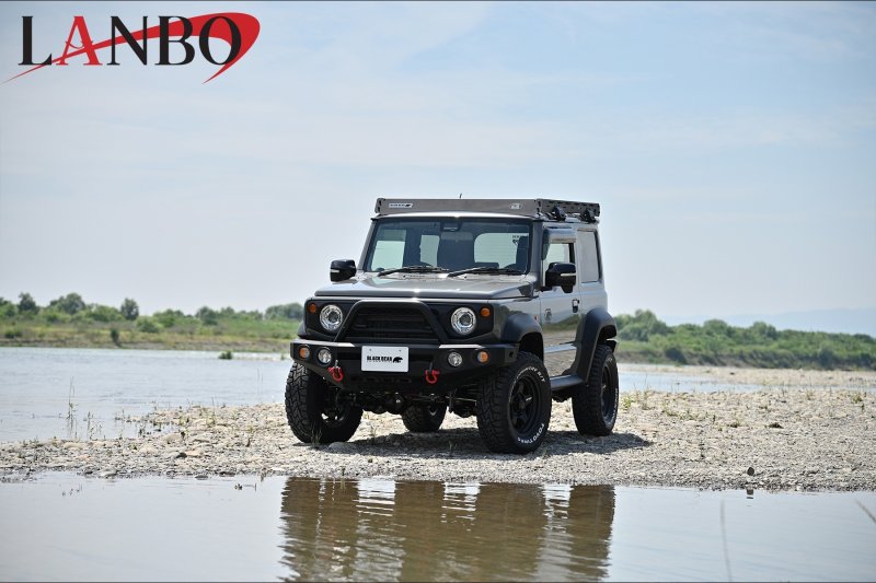画像6: BLACK BEAR フロントアイアンバンパー ［JIMNY SIERRA　JB74W / JIMNY NOMEDE JC74W］ (6)