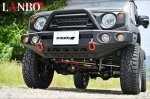 画像1: BLACK BEAR フロントアイアンバンパー ［JIMNY SIERRA　JB74W / JIMNY NOMEDE JC74W］ (1)