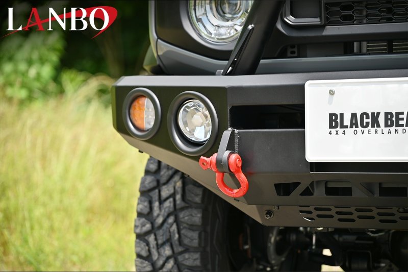 画像3: BLACK BEAR フロントアイアンバンパー ［JIMNY SIERRA　JB74W / JIMNY NOMEDE JC74W］ (3)