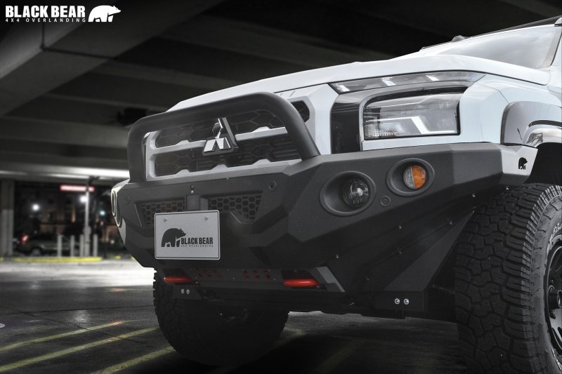 画像4: BLACK BEAR フロントアイアンバンパー［トライトン   LC2T］ (4)