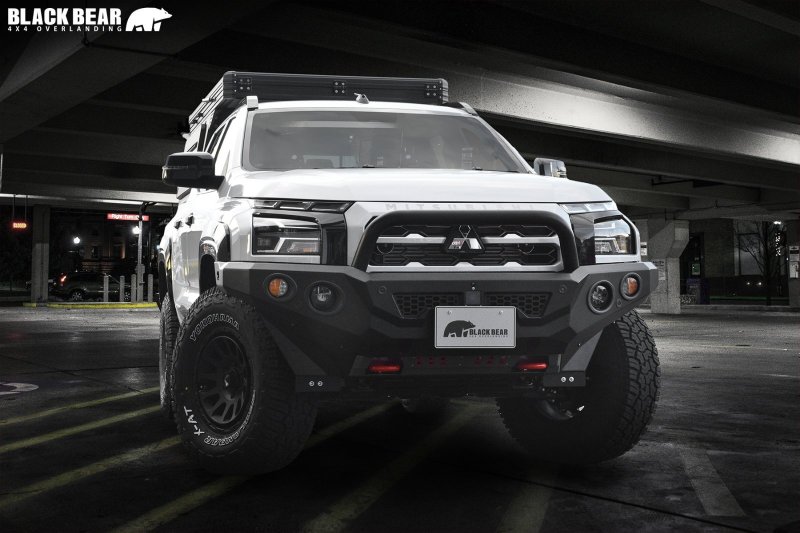 画像3: BLACK BEAR フロントアイアンバンパー［トライトン   LC2T］ (3)