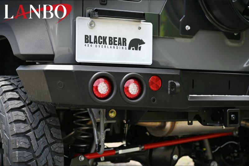 画像3: BLACK BEAR リアアイアンバンパー ［JIMNY SIERRA　JB74W ］ (3)