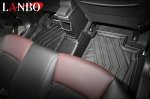 画像1: LANBO 3Dフロアマット 後席用  ［フロンクス WDB3S］ (1)