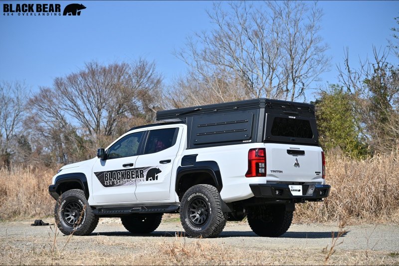 画像2: BLACK BEAR リアアイアンバンパー［トライトン   LC2T］ (2)