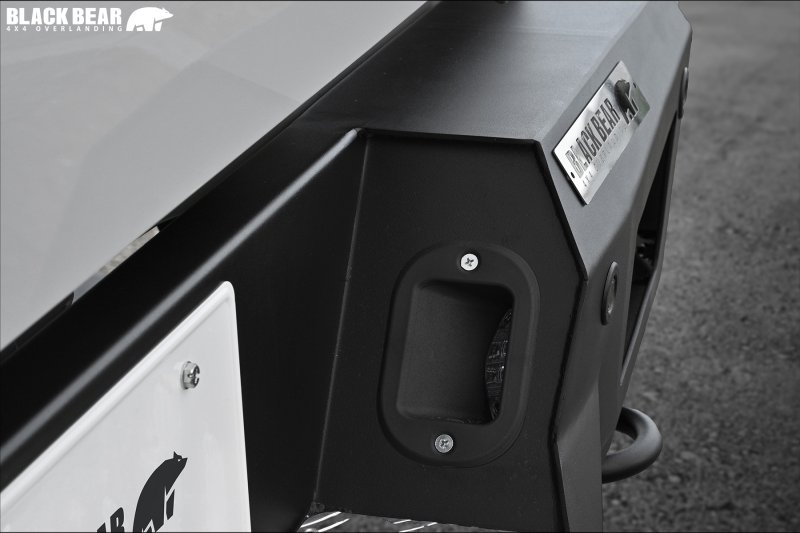 画像9: BLACK BEAR リアアイアンバンパー［トライトン   LC2T］ (9)